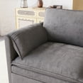 thumbnail image 5 of Jopath 74.27" Modern Loveseat Sofa,Oversized Upholstered Armchair Comfy Living Room Chair for Small Spaces,Apartment,Grey, 5 of 6