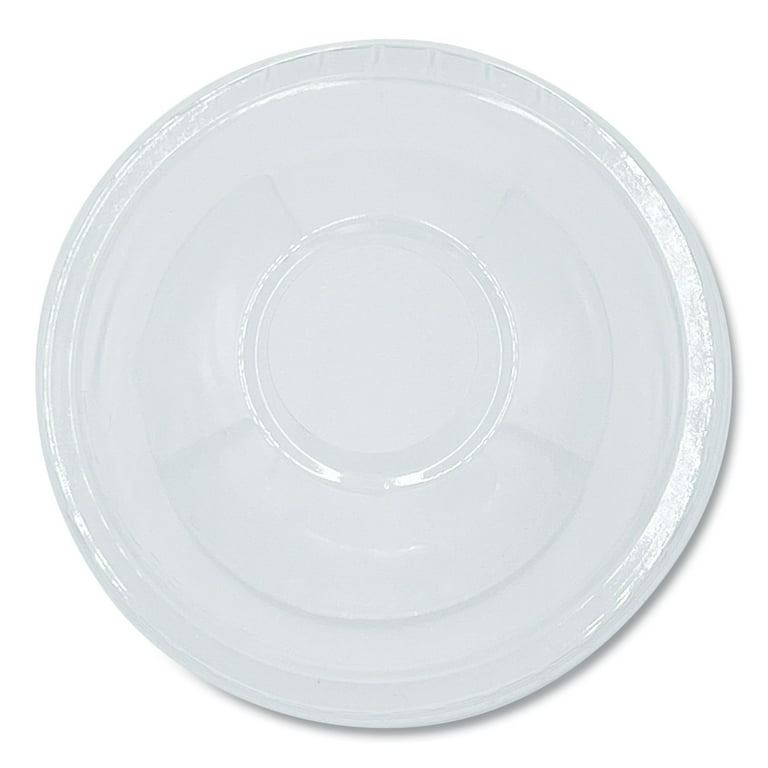 PET Cold Cup Dome Lids, Fits 9 oz to 12 oz PET Cups, Clear, 100/Pack PET Cold Cup Dome Lids, Fits 9 oz to 12 oz PET Cups, Clear, 100/Pack