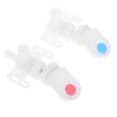 thumbnail image 1 of Luxshiny 2Pcs Assorted Color Replacement Tap for Water Dispenser Faucet Hot and Cold Water Use, 1 of 8