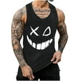 thumbnail image 3 of Vetsdori Sleeveless T Shirts for Men Athletic Tank Tops Muscle Graphic Summer Casual,Undershirts Crew Neck Mens Shirts Running,XXXXL, 3 of 6