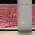 thumbnail image 4 of Well Woven Abstract Nightscape Modern Geometric Flat-Weave Red 9'10" x 13' Area Rug, 4 of 7