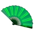 thumbnail image 4 of 2 Uds Ventilador Plegable LED Suministros Nocturno Para Amarillo shamjiam Abanico plegable, 4 of 9