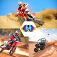 thumbnail image 2 of Gafas de motocross JAMIEWIN ATV Dirt Bike Motocicleta UTV MX, 2 of 8
