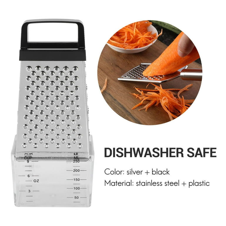2/4 Sided Blades Cheese Vegetables Grater Stainless Steel Chopper Potato  Carrot Slicer Cutter Box Container Dining Kitchen Tools