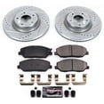 thumbnail image 3 of PowerStop Front Z23 Evolution Sport Carbon-Fiber Ceramic Brake Pad and Drilled & Slotted Rotor Kit Fits: HYUNDAI Select Models K5921, 3 of 10