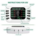 thumbnail image 3 of CAMOTUSE TENS Unit Electric Pulse Massager Muscle Stimulator for Pain Relief, Portable Therapy Machine for Neck, Back, Shoulders, 3 of 7