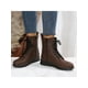 thumbnail image 4 of Ferndule Botas De Trabajo CóModas Para Mujer Botas De Tobillo Con Cremallera Lateral Antideslizantes Al Aire Libre, 4 of 8