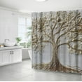thumbnail image 4 of YZEGDCH Shower Curtains, Waterproof Fabric Bath Curtain, Gift for Friends, 4 of 7