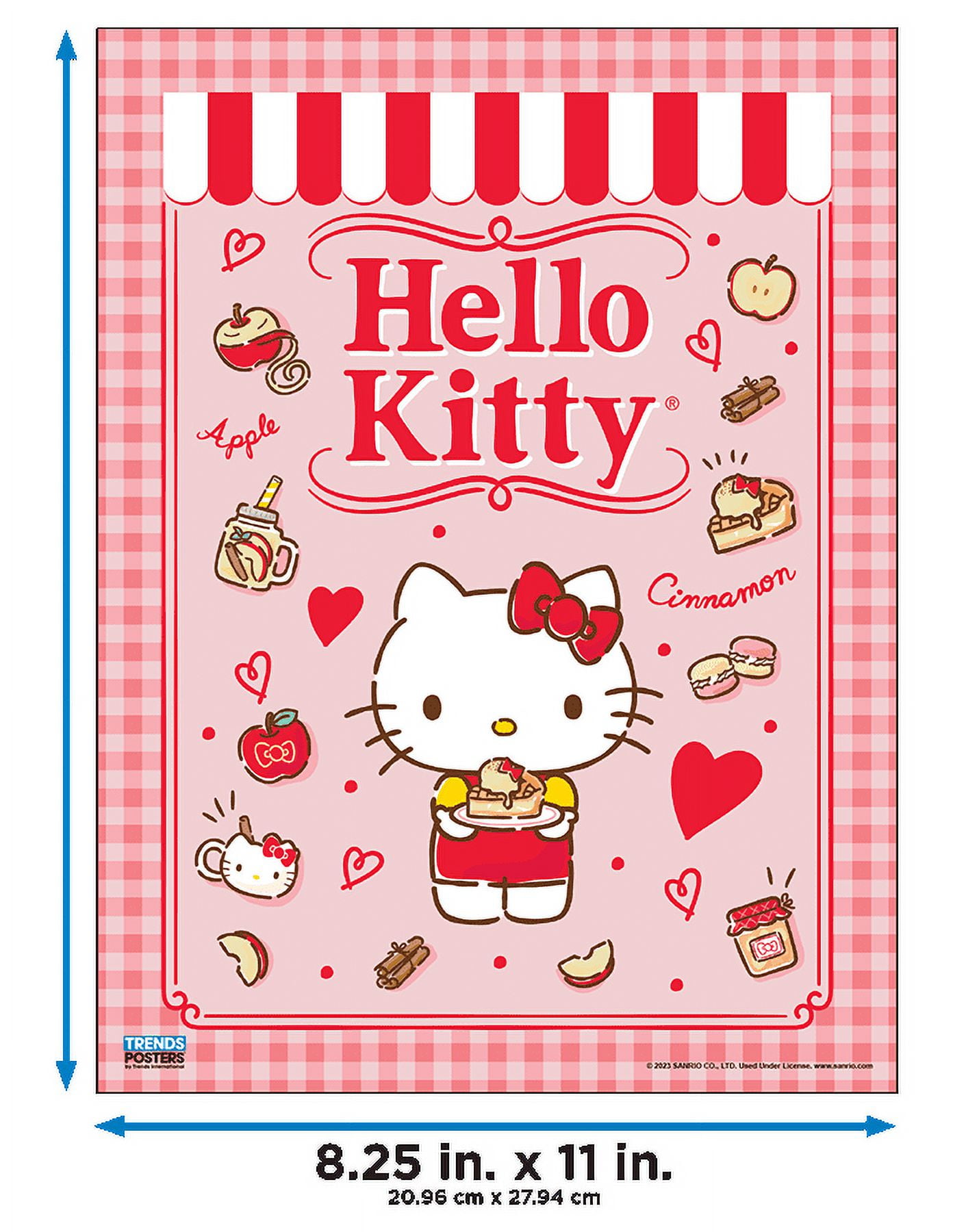 Cute Hello Kitty Kuromi Posters  Hello Kitty Poster Stickers - 10/30