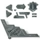 thumbnail image 1 of Maqueta de avión SEBUNAS B-2 Spirit escala 1/200 con 20 piezas, 1 of 6
