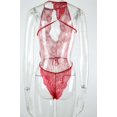 thumbnail image 5 of Gibobby Ropa interior mujer Liguero con Medias y Tanga Lingerie Set de Dormir Mujer Lenceria Mujer Talla Grande Mujer Sexy Bralette y Tanga Pijamas en Pareja(Rojo, XG), 5 of 5