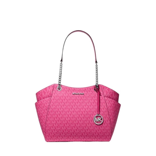 Bolso de hombro Michael Kors Jet Set Large Signature Logo