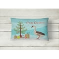 thumbnail image 2 of Carolines Treasures Chinese Goose Christmas Canvas Fabric Decorative Pillow Teal 12H x16W multicolor, 2 of 3