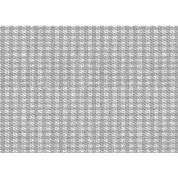 Ahgly Company Machine Washable Indoor Rectangle Transitional Dark Gray Area Rugs, 4' x 6'