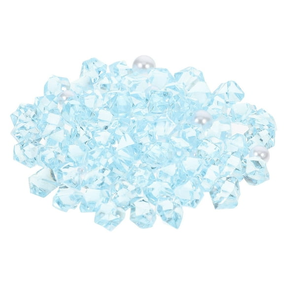 LOLIPPYY Rough Natural Gravel Amethysts Stone Aquarium Gravel Sky Blue Decorative 40g