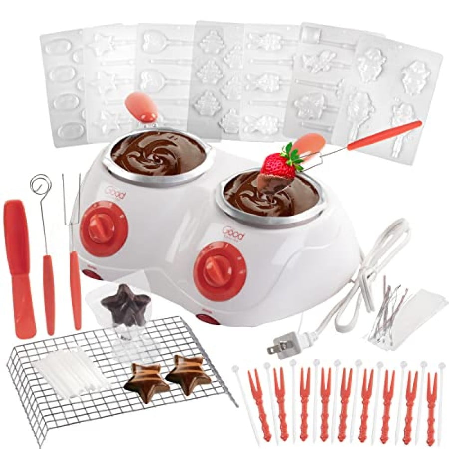 good cooking deluxe chocolate fondue maker