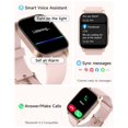 thumbnail image 2 of Smartwatch TOOBUR con pantalla HD de 2,01" y monitor de actividad física IP68, 2 of 7