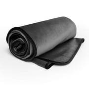 Liberator Fascinator Throw - Moisture-Proof Sensual Blanket - King Size, Microvelvet Grey