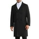 thumbnail image 1 of Abrigo Inspire Chic para hombres, de doble botonadura, con cuello de muesca, cálido, de invierno, abrigo largo de negocios con bolsillos, XL, negro, 1 of 6