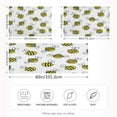 thumbnail image 2 of GZHJMY Flying Bumble Bees Satin Pillowcase for Hair and Skin Silk Pillowcase, Queen Size(20x30 inches) - Slip Cooling Satin Pillow Covers with Envelope Closure, 2 of 7