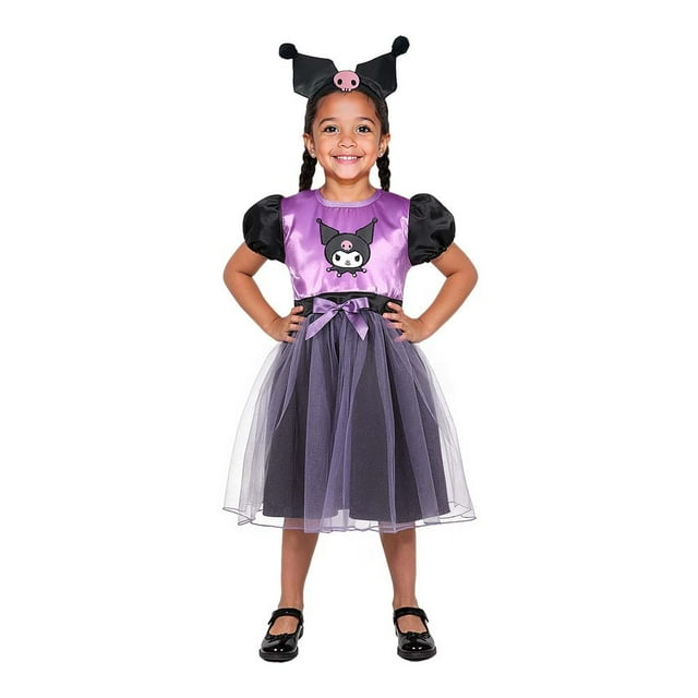 Disfraz Infantil de Kuromi Fantasy Ruz Sanrio Talla 6 años