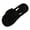 Black, variant on Womens Bow Mule House Slippers Memory Foam Warm Cozy Closed Toe Backless Non-Slip Soft Sole Indoor Outdoor Shoes