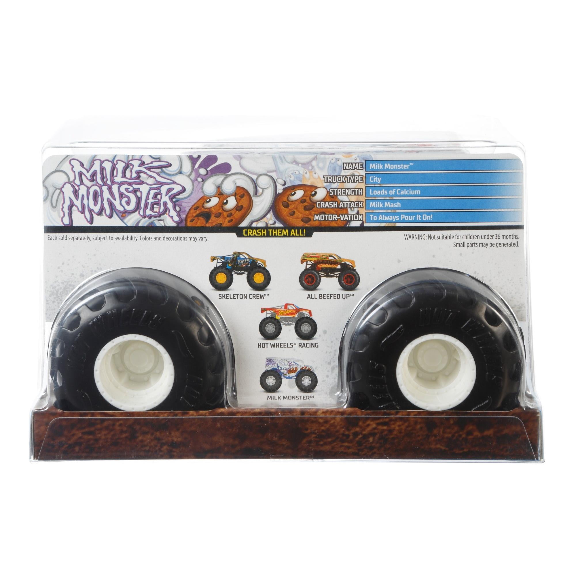 hot wheels monster truck milk monster