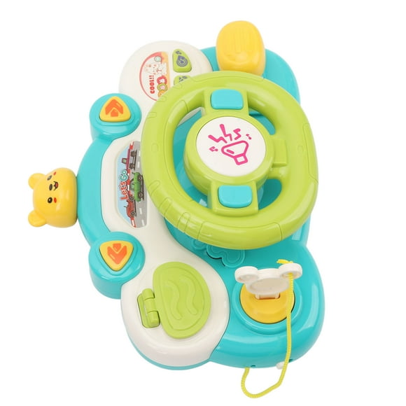 Steering Wheel Toy,Baby Interactive Learning Toy Musical Steering Wheel Toy for Toddler