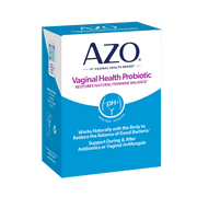 AZO Vaginal Health Probiotic Daily Supplement, Restores Natural Feminine Balance of Good Bacteria & Yeast, Safe During Pregnancy, 14 Count