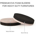 thumbnail image 3 of 10 Pcs Furniture Sliders 3 Inch Round Felt Furniture Slider Reusable Heavy Duty Furniture Moving Pads for Hardwood Floors and Other Hard Surfaces, 3 of 6