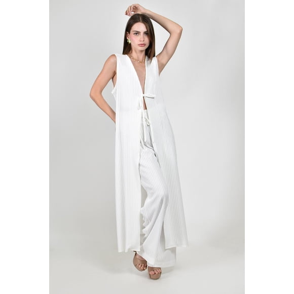Set largo texturizado Roman Fashion /Juvenil, 812 (Blanco) blanco M