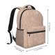 thumbnail image 2 of Fotbe Beige Sparkling Glitter Mochila Casual con Estampado para Escuela, Viajes y Actividades al Aire Libre - Duradera, Ligera y Cómoda, 2 of 5