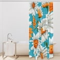 thumbnail image 2 of yowmns Waterproof Bathroom Curtain Sets with Hook - Printed Design for Stylish Bathroom Decoration, 2 of 6