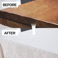 thumbnail image 4 of Waterproof Fabric Tablecloth, Floral Print Jacquard Small Spillproof Dinner Table Cloth, 4 of 8