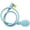 Blue, variant on Shower Head For Tub Sink Garden, Dienrx Shower Attachment With Flexible Hose & Fastening Clamp For Hair Washing, Bath Rinse, 1Pc