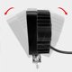 thumbnail image 3 of 2 piece 4 inch 27W Work Light LED Light Bars, Wide Beam Work Lights for Offroad Trucks SUV and 4x4 Fog Lights, 3 of 5