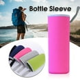 thumbnail image 3 of 18.6oz Portable Water Bottle Sleeve Neoprene Water Bottle Cover Drink Bottle Sleeve Glass Bottle Protector for Travel Outdoor Activities, 550ML, Set of 2, 3 of 10