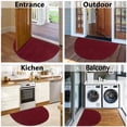 thumbnail image 6 of Sexy Dance Half Round Indoor Front Door Mat 30 x 18 Inches Entrance Rug Dirt Trapper for Front Door Inside Throw Rugs with Rubber Backing, Machine Washable, 6 of 10
