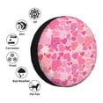 thumbnail image 4 of Fotbe Love Funda de Llanta de Repuesto con Estampado, Engrosada, Ajuste Universal para Jeep, Remolque, RV, SUV, Camión-14 inch, 4 of 6