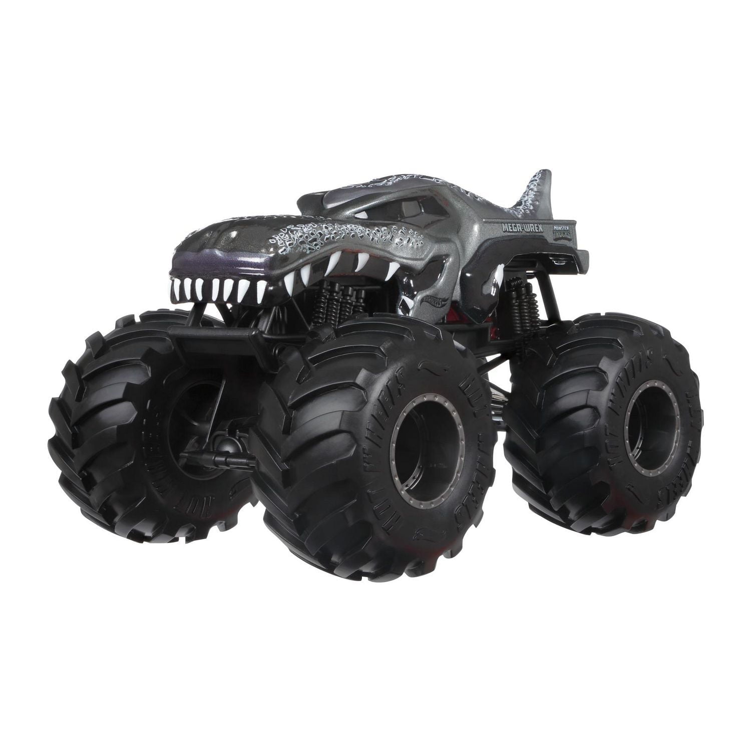 Hot Wheels Monster Trucks Véhicule Mega-Wrex en métal moulé, 1:24