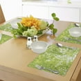 thumbnail image 4 of Ambesonne Tree Place Mats Set of 4, Nature Summertime Green, Standard Size, Green, 4 of 6