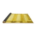 thumbnail image 2 of Ahgly Company Indoor Rectangle Solid Yellow Modern Area Rugs, 2' x 4', 2 of 4