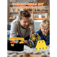 thumbnail image 4 of 10-in-1 STEM Building Toys for Kids Ages 4-10, Motorized Construction Engineering Kit with Bulldozer and Excavator Models, 112 Pieces, 4 of 7