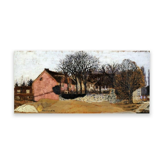 Edouard Vuillard Famous Paintings Reproductions- Abstract Painting- Printed on Canvas- Living Room Home Decoration Modern Art Painting (The Grangette)