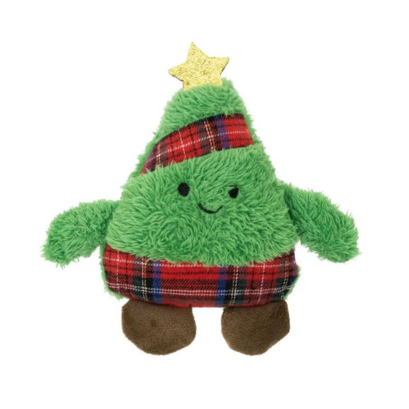 One Paw, Christmas Tree Dog Toy, Durable and Fun, Plush Dog Toy