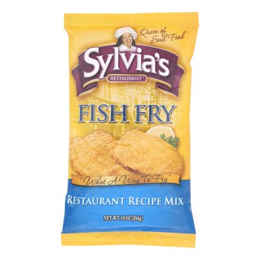Golden Dipt Fish Fry Breading Mix - 10oz Pack Of 8 (No Artificial Ingredients)