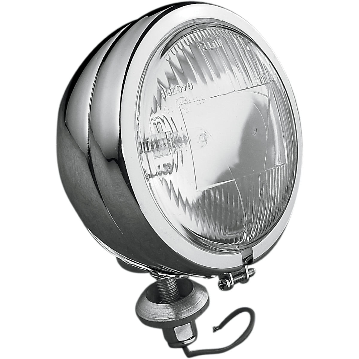 Drag Specialties 4-1/2" Late-Style Halogen Spotlamp Chrome (DS-280010)