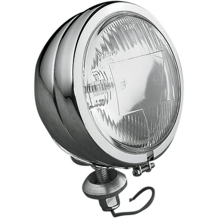 Drag Specialties 4-1/2" Late-Style Halogen Spotlamp Chrome (DS-280010)