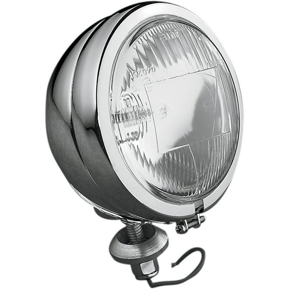 Drag Specialties 4-1/2" Late-Style Halogen Spotlamp Chrome (DS-280010)