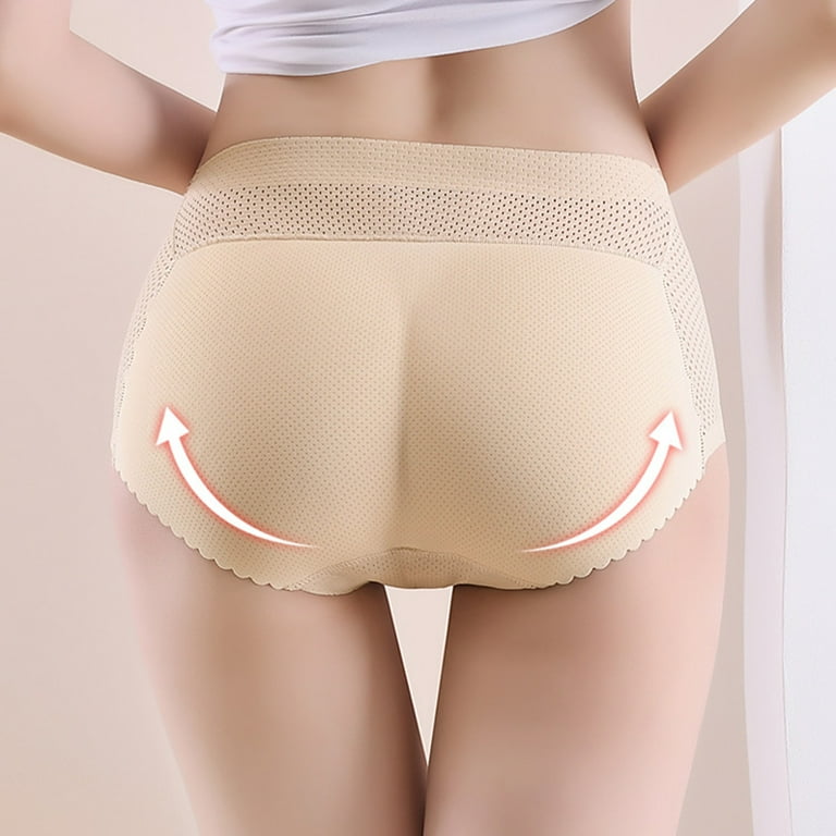 ZMHEGW Period Underwear For Women Lifting Thick Pad Body Shaping Pants Women's  Panties 